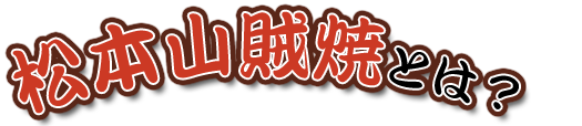 松本山賊焼とは？ 