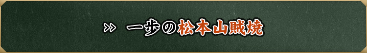 一歩の松本山賊焼